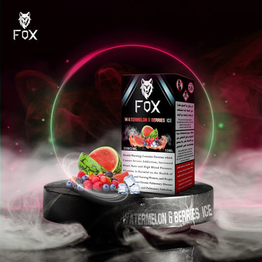 Fox Juice Watermelon & Berries Ice