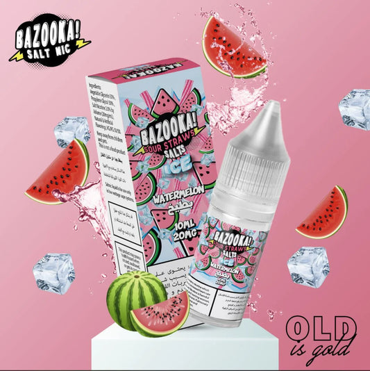 Bazooka Watermelon Ice 10 Ml Salt Nic