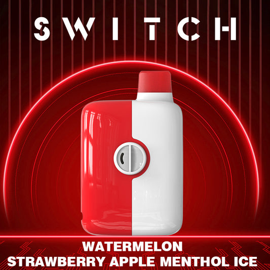 Mr fog Switch Watermelon Strawberry apple Menthol Ice